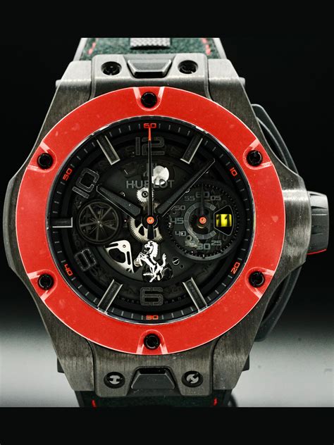 hublot king power unico carbon and red price|Hublot big bang chronograph.